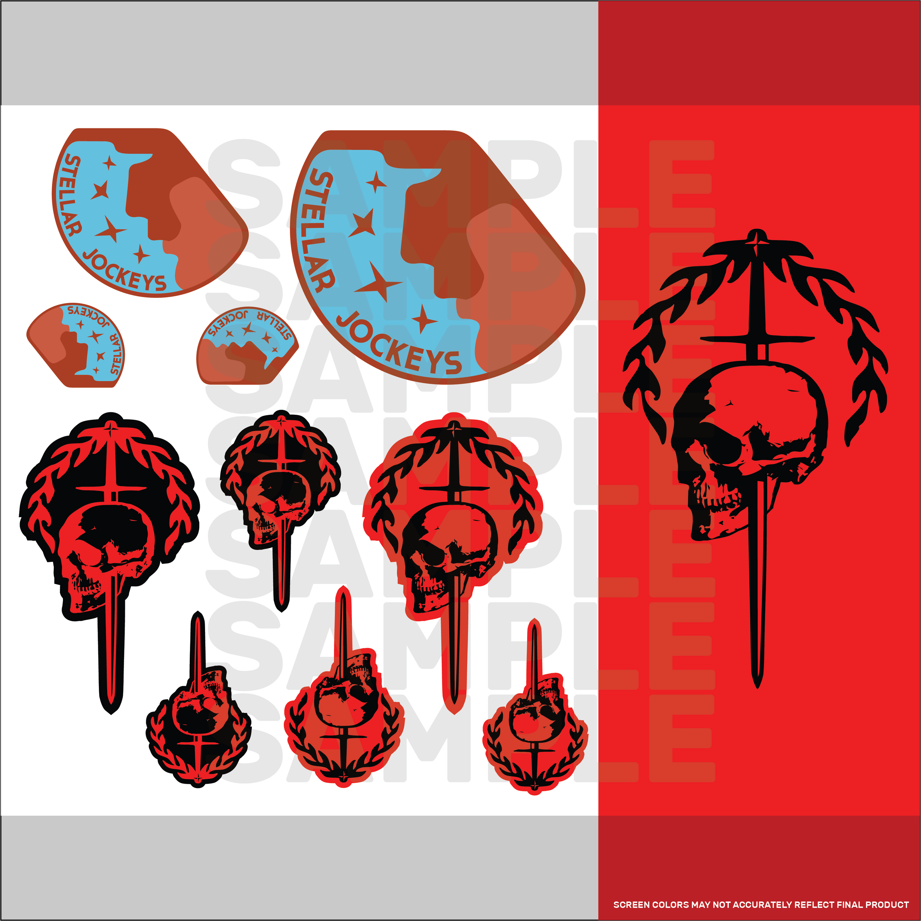Sticker Sheet — Corporate Logos