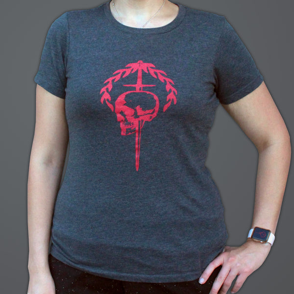 T-Shirt — SNC Skull & Laurel