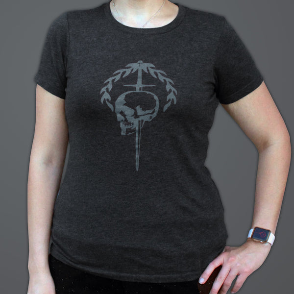 T-Shirt — SNC Skull & Laurel (Low Profile)